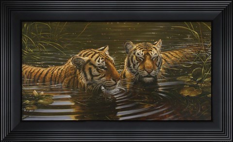 Framed In the Water Print