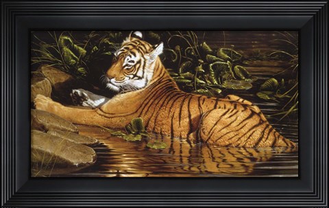 Framed Lazy Print