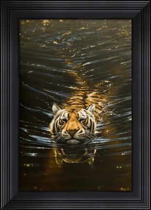 Framed Silent Pursuit Print