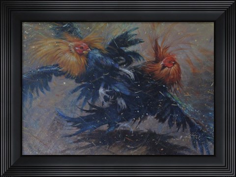 Framed Fowl Play Print