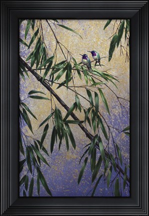 Framed Humming Print