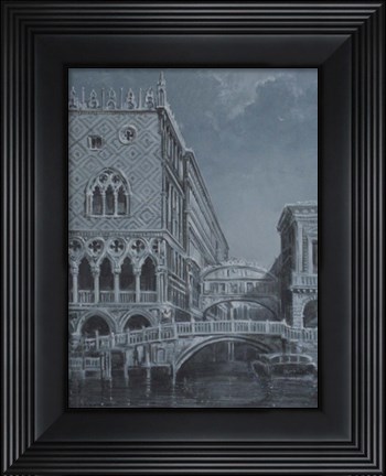 Framed Venice Facade Print