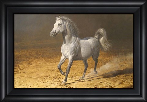 Framed Poised Print