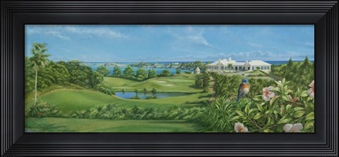 Framed Golfcourse Print