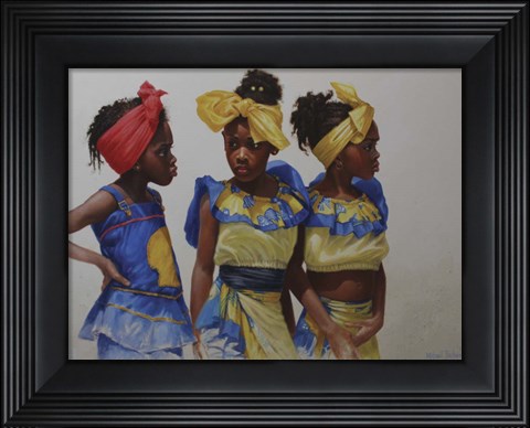 Framed Girl Power Print