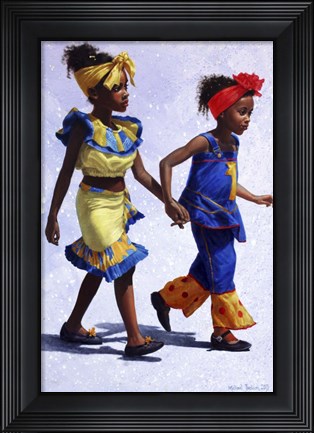 Framed Best Freinds Print