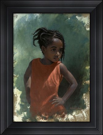 Framed Girl Attitude Print