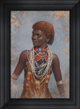 Framed Hamma Girl Print