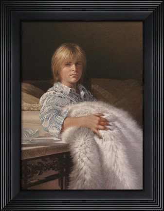 Framed Thoughtful Print