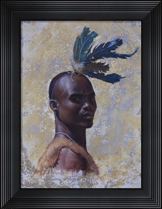 Framed Headress Print