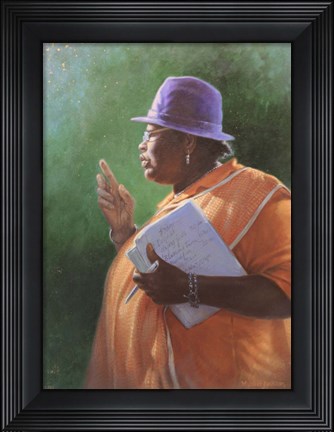 Framed Taking Notes Print