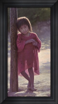 Framed Ashaninka Girl Print