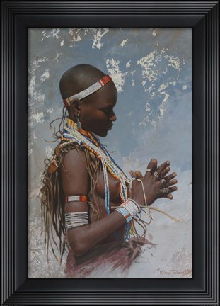 Framed Silent Prayer Print