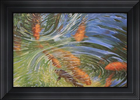 Framed Ripples Print