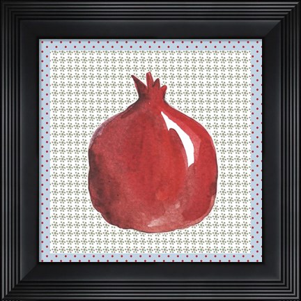 Framed Pomegranate Print