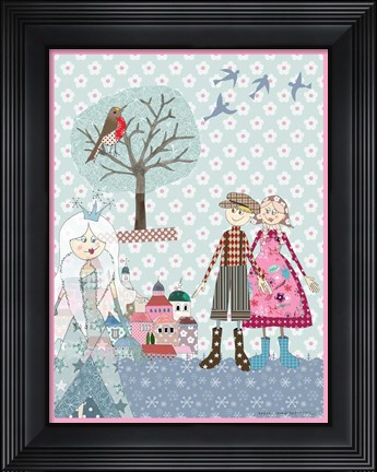 Framed Snow Queen A Print