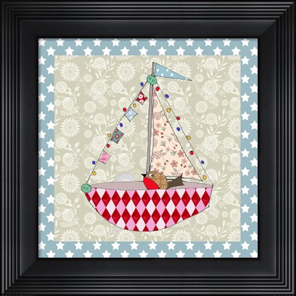 Framed Boat Print