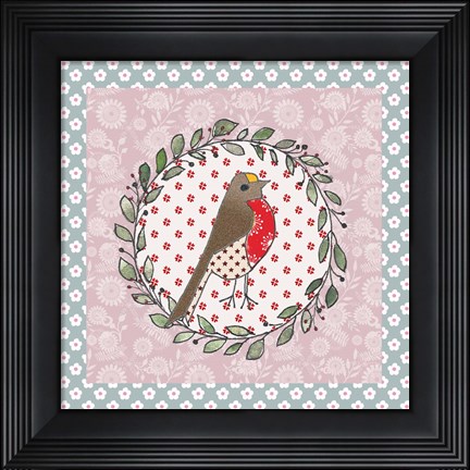 Framed Robin Print