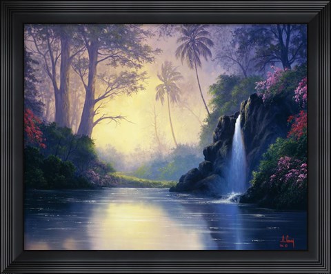 Framed Sun Burst Print