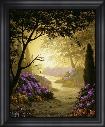 Framed Glowing Print