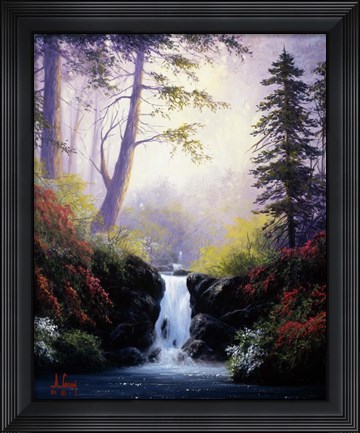 Framed Waterfall Print