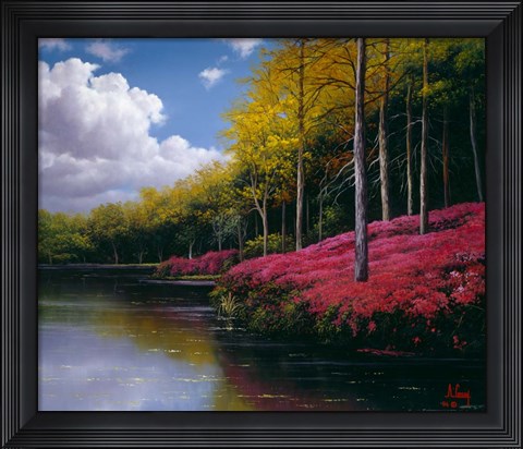 Framed Red Carpet Print