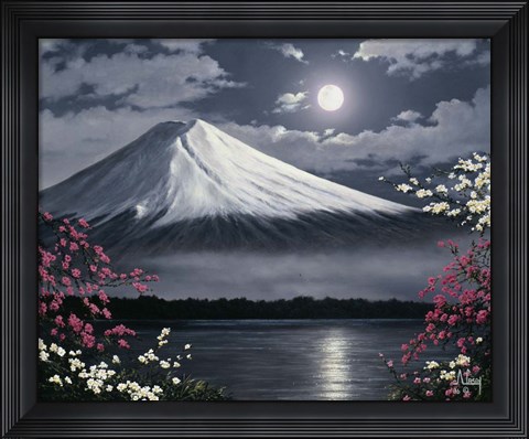 Framed Snow Capped Print