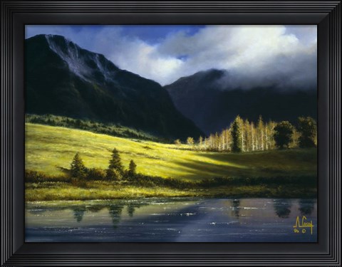 Framed Peak of Sunshine Print