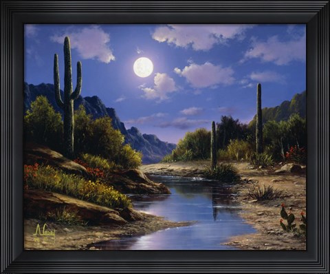 Framed Desert Splendor Print