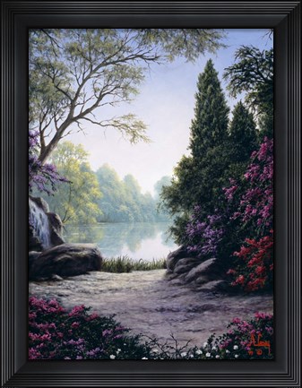 Framed Still Waters Print