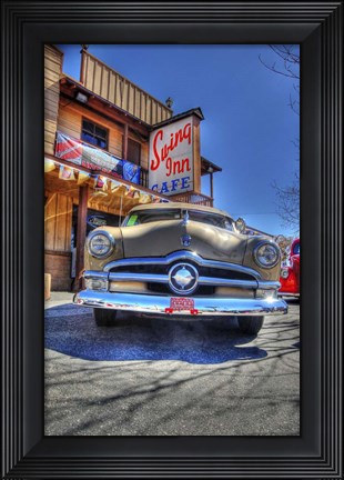 Framed Swing Inn Cafe Print