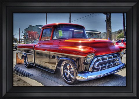Framed Pick Up Truck Print