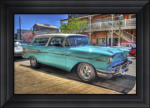 Framed Two Door Print