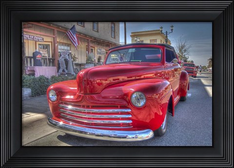Framed By the Flag Print
