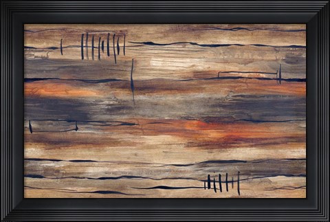 Framed Bands Print