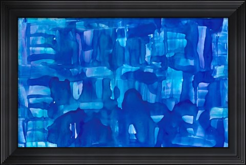 Framed Cobalt Print