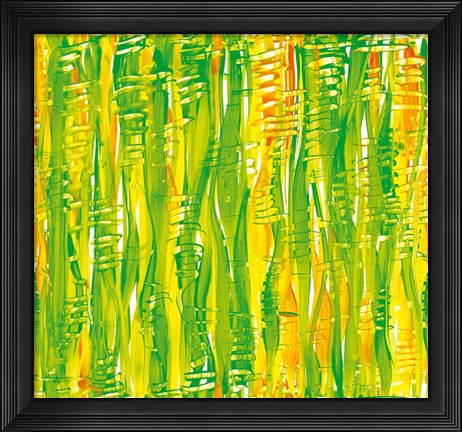 Framed Ribbons Print