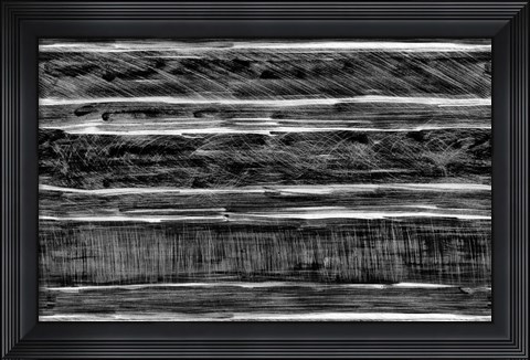 Framed White Lines Print