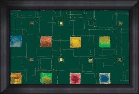 Framed Squares Print