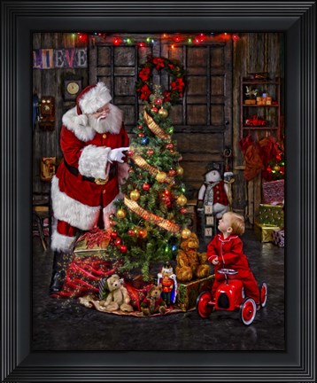 Framed Around the Tree Print
