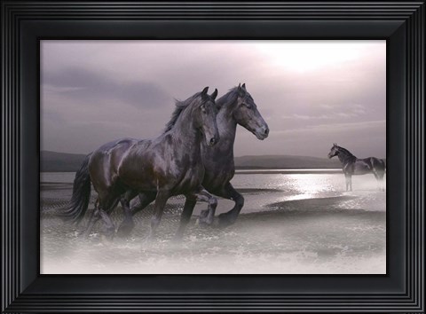 Framed Dawn Mist Print