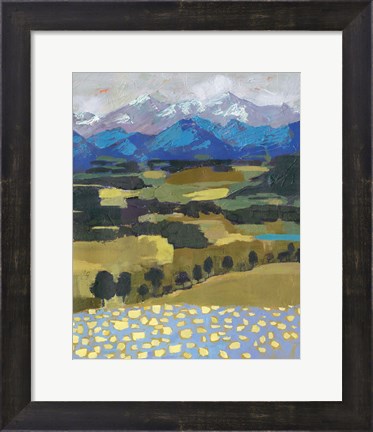 Framed Alpine Impression II Print