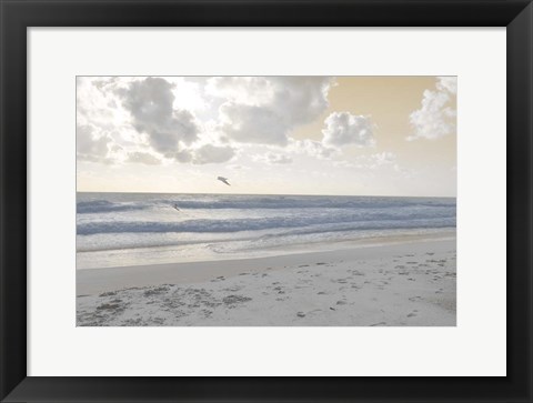 Framed Serene Sea I Print