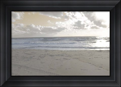 Framed Serene Sea II Print