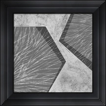 Framed Orchestrated Geometry I Print