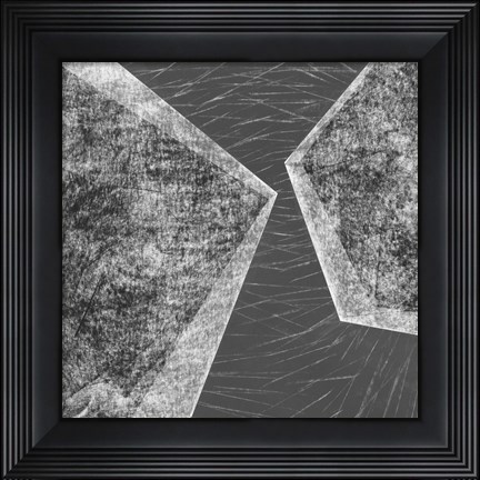 Framed Orchestrated Geometry III Print