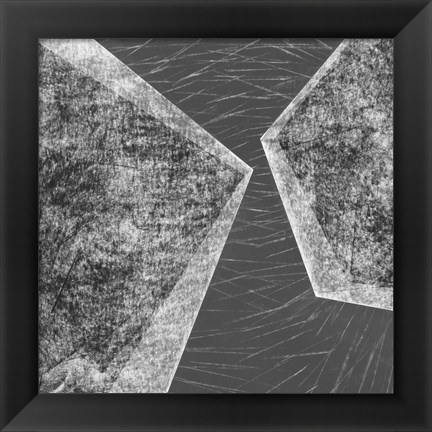 Framed Orchestrated Geometry III Print