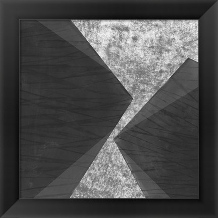 Framed Orchestrated Geometry V Print