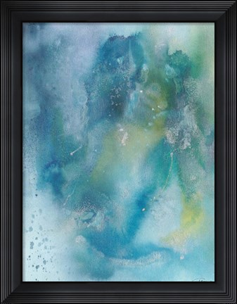 Framed Sea Jade II Print