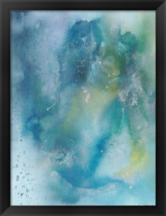 Framed Sea Jade II Print